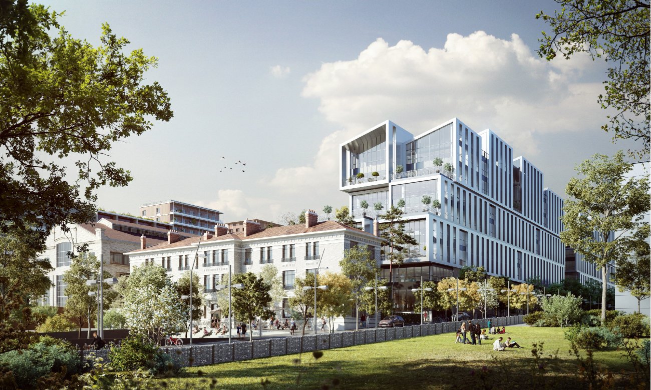 Pyramide de la Conduite Responsable des Oprations :  Campus Maxwell , un projet VINCI IMMOBILIER de 46 200 m SDP  Saint-Denis (93) en deux phases : une phase JO durant laquelle le projet a accueilli le Village des Athltes ; une phase hritage o ces locaux se verront transforms en immeubles de bureaux- Architectes : Chaix et Morel et Associs. Le Campus Maxwell est intgr au quartier Universeine, port par Vinci Immobilier, et qui comprendra  terme des logements, des commerces, et des bureaux. Le site possde un patrimoine bti, riche de deux btiments existants reprsentatifs de l’architecture industrielle du dbut du 20e sicle : la Halle Maxwell et le Pavillon Copernic. Le projet a la particularit d’avoir accueilli le Village des Athltes pendant les Jeux Olympiques de Paris 2024, une opportunit unique de repousser les limites de l’innovation – tant techniques et administratives que socitales – et d’exprimenter pour crer un nouveau quartier de ville emblmatique, plac sous le signe de la rversibilit, du remploi, de l’inclusivit et de l’excellence environnementale. Aujourd’hui, Vinci Immobilier prpare ainsi sa phase  hritage , durant laquelle il accueillera un vaste campus tertiaire. Ce montage indit a permis d’exprimenter diverses innovations, telles que : le permis  double tat, qui permet de ne dposer qu’un seul dossier pour les deux phases du projet ; des plans permettant la construction de btiments 100 % rversibles ; des techniques de remploi des matriaux et du mobilier in situ.