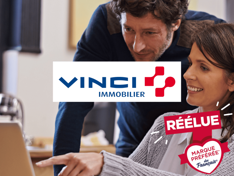 VINCI Immobilier transforme la ville avec des projets durables et innovants, pl&eacute;biscit&eacute;s par les Fran&ccedil;ais pour la 10ᵉ fois.