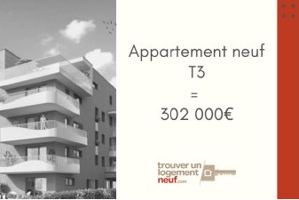 prix appartement neuf T3