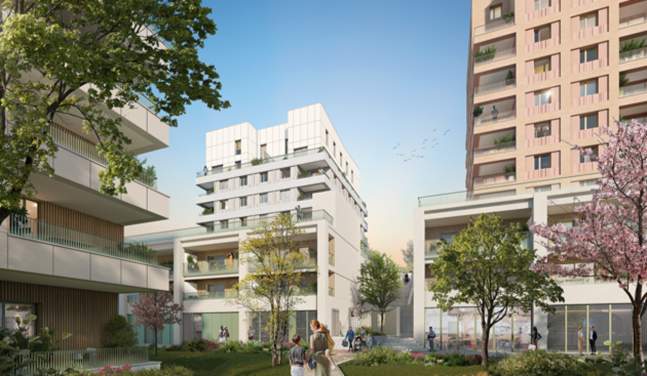 Pyramide de la Qualit globale : Les Ateliers du Parc  Villeurbanne par Bouygues ImmobilierArchitectes : AFAA Architecture / ENXDO Architectures