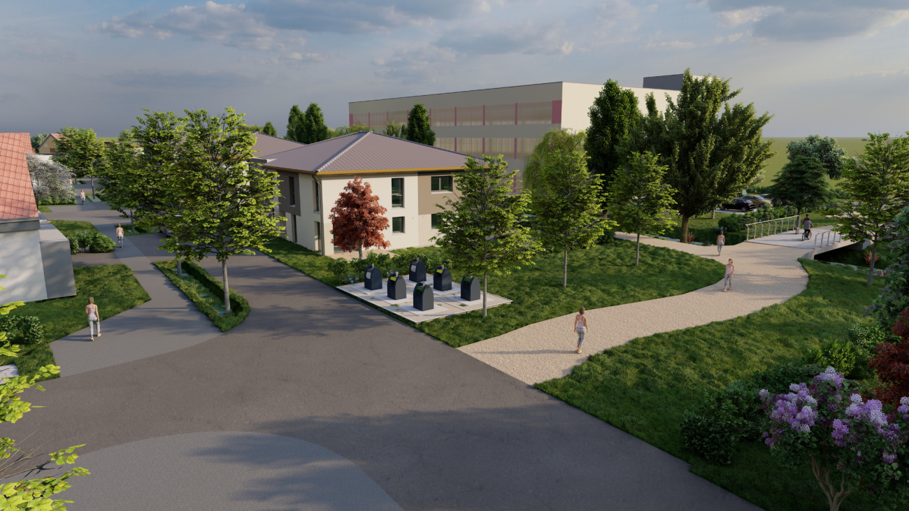 Prix Spcial du Jury : Terre & Dveloppement, Groupe Vivialys pour Terre Eternam  Turckheim (68)Terre Eternam transforme l’ancienne papeterie Scherb  Turckheim en un quartier durable de 265 logements diversifis, incluant rsidence senior et 105 logements sociaux, avec commerces et muse. Le projet rintroduit le canal du Logelbach et 2 ha d’espaces verts, avec des cheminements pitons et voiries douces pour assurer la mobilit active et la continuit urbaine. Ax sur sobrit et conomie circulaire, il remploie 20 000 tonnes de matriaux et conjugue mmoire industrielle et modernit, offrant un cadre de vie accessible et respectueux de l’environnement.