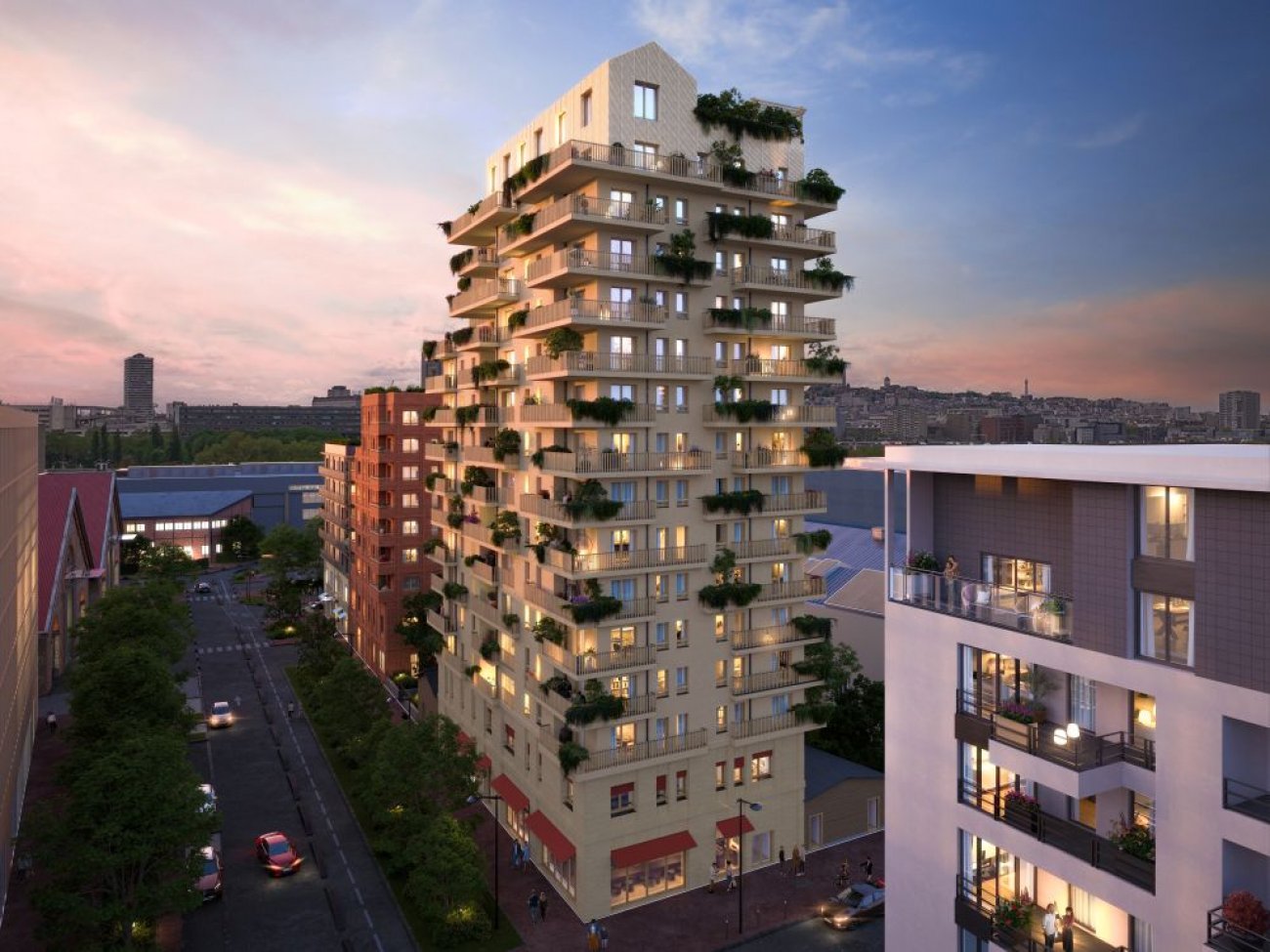 Pyramide de l&rsquo;�conomie Circulaire : TIME, Saint-Denis (93)Promoteur : IcadeArchitectes : Maison Edouard Fran�oisDescriptif et particularit�s : 106 logements (30 % BRS, 70 % accession abordable), centre municipal de sant�, restaurant et bureaux, architecture innovante avec b�ton bas-carbone, bois lamell�-coll�, pis� autoporteur et 26 % du chantier d�di� au r�emploi.