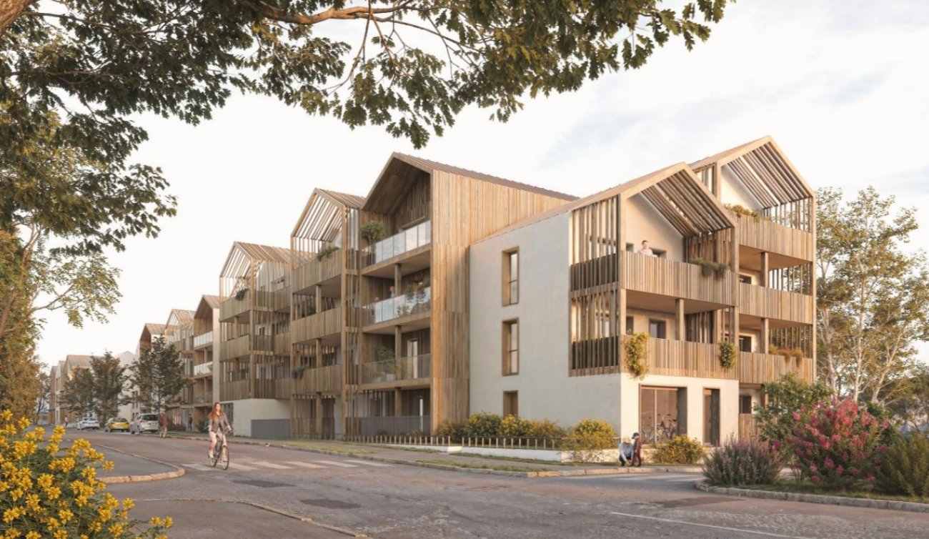 Prix du Btiment Bas Carbone : Les Maritimes  Vannes (56) de Bouygues ImmobilierArchitectes : TetrarcPrsentation :Inscrit dans le quartier en renouvellement urbain  Square du Morbihan , Les Maritimes propose une mixit de logements et une criture architecturale contemporaine, avec cinq btiments en squences urbaines varies. Conu selon une dmarche Bas Carbone, le projet anticipe le dcret de juillet 2024 avec la rutilisation des eaux grises pour WC et arrosage, conomisant plus d’un million de litres d’eau par an. Sa conception sobre et efficiente offre un confort optimal aux rsidents tout en favorisant l’intgration sociale et la transition douce vers l’environnement pavillonnaire voisin.