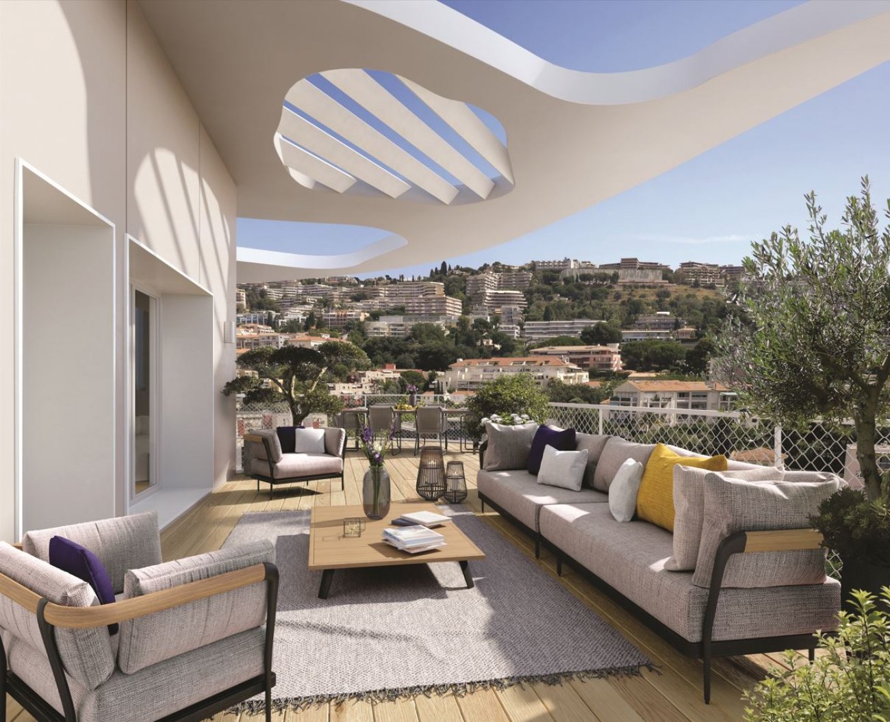 Livraison au premier trimestre 2025 pour les appartements neufs de la résidence Hana à Nice Méridia.