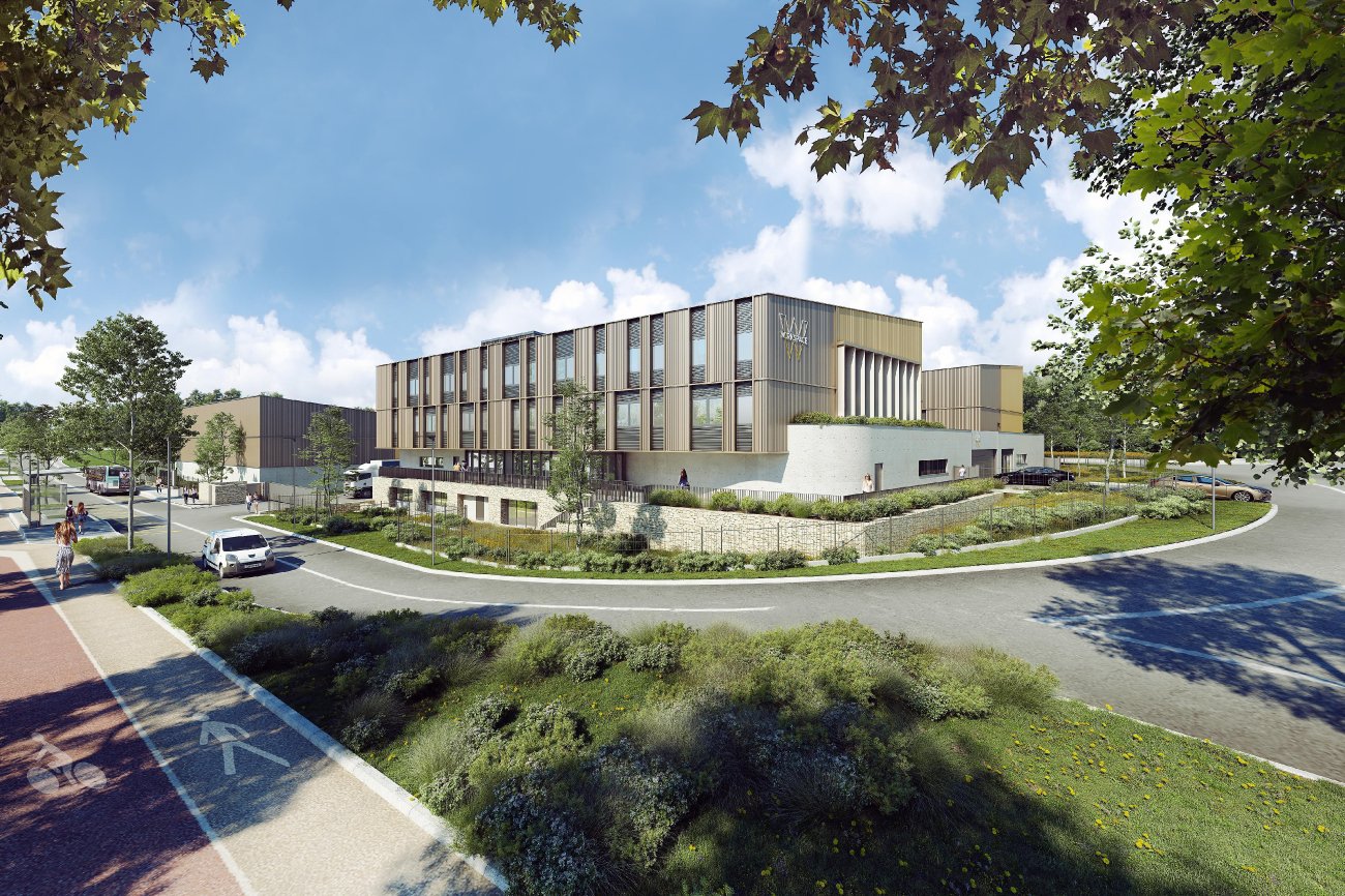 Pyramide Immobilier d’entreprise : Workspace, Villeneuve-ls-MaguelonePromoteur : Cirrus-PegaseArchitecte : Christophe Blouet – Archigroup Grand Sud (Montpellier)Programme mixte de 7 963 m comprenant bureaux, locaux d’activit, entrept et local commercial. Plateaux modulables, parking semi-enterr, construction RE2020 et structure bton/bois pour performance environnementale et matrise des cots.