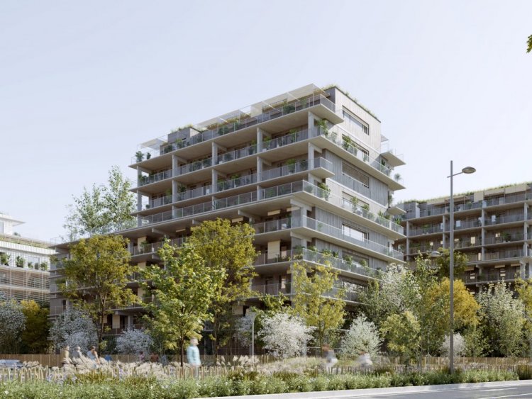 Quartus reçoit le Grand Prix des Pyramides dArgent pour "LArchipel" à Vénissieux, un projet innovant avec logements accessibles et espaces verts.