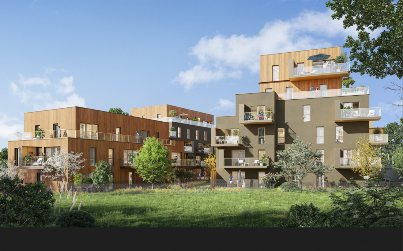 Prix du Btiment Bas Carbone : LES BALCONS DE MAYA  Vannes (56) de BOUYGUES IMMOBILIER avec Atelier ARCAU Les Balcons de Maya  est une opration de 49 logements (dont 7 en BRS avec l’OFS de GMVA) situs rue de Strasbourg  Vannes, dans le quartier Gare.  Ce projet tait le premier en Bretagne  viser le palier 2028 de la RE 2020 ds le dpt du permis de construire en juin 2022, initiative salue par la ville de Vannes. Critres bas carbone : - L'IC Construction et l'IC nergie des btiments atteignent les niveaux rglementaires du palier 2028. - Les logements disposent de doubles, voire triples orientations, avec un DPE de niveau A. - Une PAC rversible collective assure le chauffage et le rafrachissement par vecteur air puls dans les logements, liminant ainsi la ncessit de radiateurs, ce qui facilite la modularit des espaces. - La structure limite l’utilisation de bton carbon grce  un systme poteau-poutre, l’usage de bton bas carbone Hoffman sans ciment et de bio-briques. - Certaines faades utilisent une ossature bois. - Les prestations intrieures privilgient des matriaux franais, parfois biosourcs, avec un poids carbone matris. - Les dchets de chantier sont tris et valoriss, avec un taux de valorisation de 80 %  90 %. 