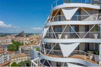 De nouveaux projets immobiliers, dont une douzaine de Folies Architecturales, voient le jour à Montpellier et sa métropole. | Higher Roch / Montpellier / Julien Thomazo pour Vinci Immobilier & Pragma
