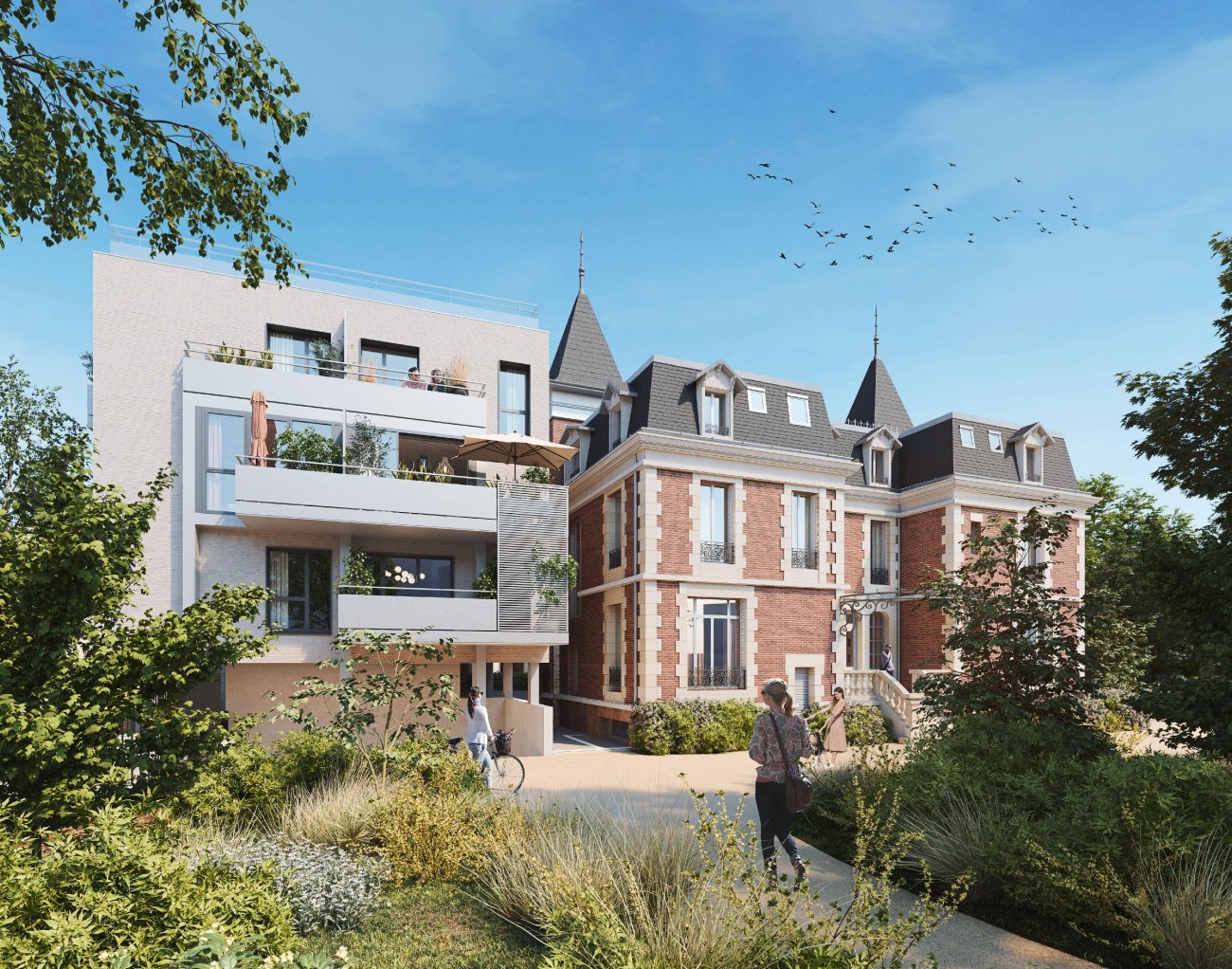 Pyramide de la Conduite Responsable des Op�rations : Agora, Nogent-sur-Marne (94)Promoteur : SogepromArchitectes : SYLAB & Atelier 2/3/4Descriptif et particularit�s : P�le interg�n�rationnel avec 66 logements (46 accession, 20 sociaux), r�sidence services seniors, r�habilitation du ch�teau du XIXᵉ si�cle, parc paysager et c�dre embl�matique, engagement RSE avec mat�riaux durables et isolation performante.