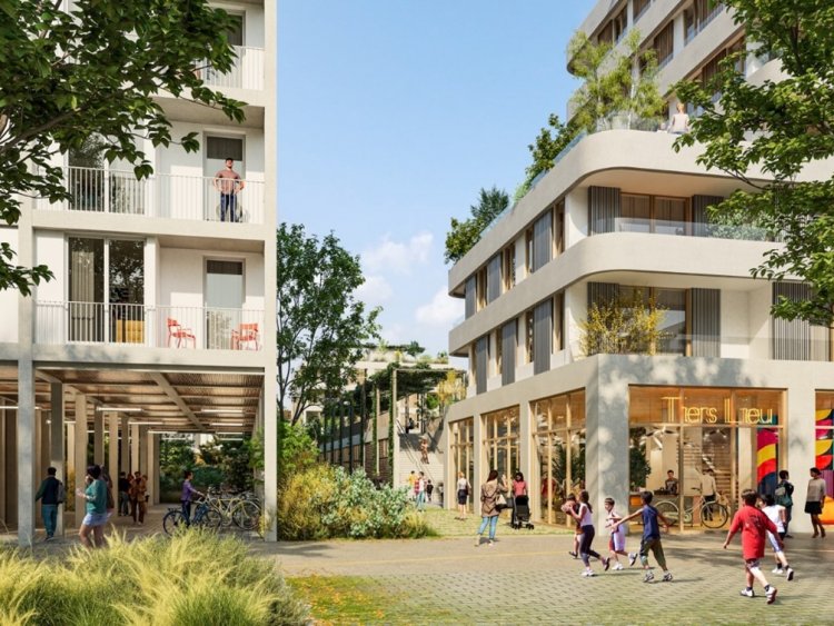 Eiffage Immobilier va débuter la commercialisation de Smartseille 2, nouveau symbole de l'EcoCité marseillaise dans Euroméditerranée. | Smartseille 2 / Marseille / Jean Thiriet pour Eiffage Immobilier