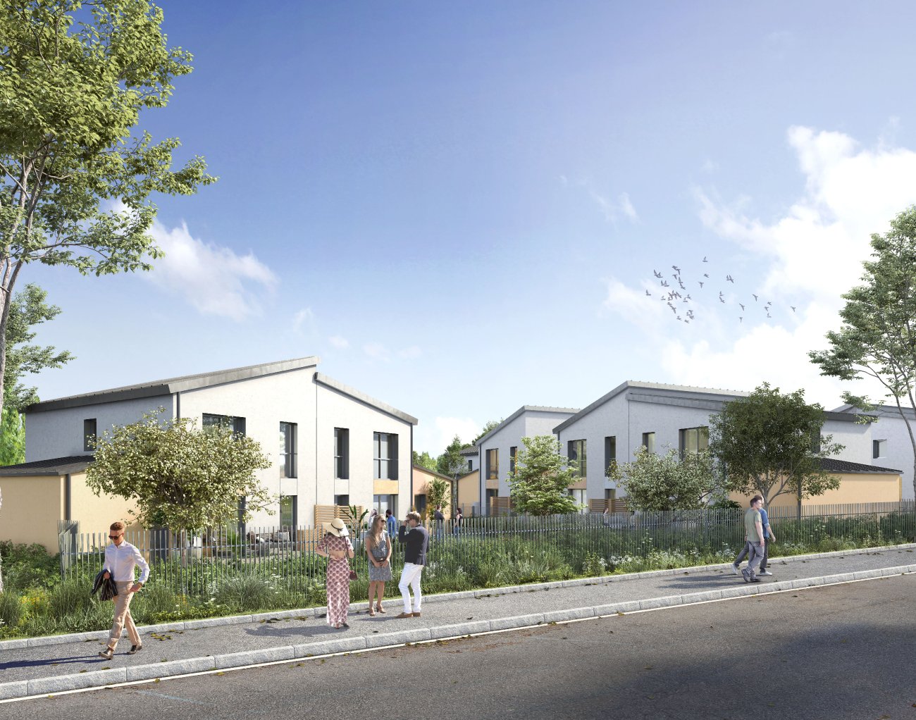 Pyramide de la Qualit globale : Les Coteaux Boiss  Nancy (54) du promoteur Demathieu Bard ImmobilierArchitecte : Marie-Odile Foucras ArchitectePrsentation : Les Coteaux Boiss est un projet de 34 maisons individuelles qui s’inscrit dans le cadre du projet de renouvellement urbain port conjointement par la Mtropole du Grand Nancy et la ville de Nancy.En lieu et place de l’ancien Blanc Sycomore et Htre Pourpre, immeubles d’habitations collectifs en R+15 situs  l’entre du quartier Plateau de Haye et dmolis en 2012, l’opration Coteaux Boiss marque une transformation majeure dans la zone, en pleine requalification urbaine.