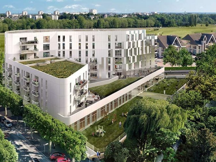 Le programme immobilier Allure à Caen, lauréat du Grand Prix Régional 2024, incarne une parfaite intégration entre logements et espaces tertiaires.