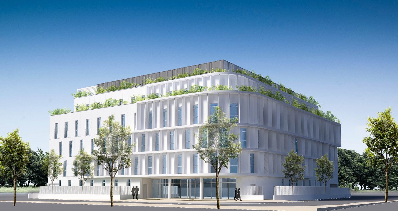 PYRAMIDE DU BATIMENT BAS CARBONE : NACARAT pour le projet HIGHLINEArchitecte : GOUBERT & LANDESBureauxSurface de plancher : 4 575 m23 rue clara Zetkin  TOULOUSEDate d’achvement du chantier : Fvrier 2026HIGHLINE est un btiment contemporain de 5 tages, lablis Passivhaus, comprenant de gnreuses terrasses panoramiques de 430 m aux derniers niveaux et un hub de mobilits en sous-sol. Conu par les architectes Goubert et Landes, ce btiment se dmarque par son design lgant, ses espaces lumineux grce  des menuiseries toute hauteur et sa haute performance nergtique labellise PassivHaus : une innovation pour cette destination sur ce territoire !Cet immeuble de 4 712 m a t cd  Toulouse Mtropole, sduite par les performances nergtiques, la rsilience et la frugalit de l’entretien et de la maintenance, et par la qualit des espaces de travail. Il vient renforcer le maillage territorial initi par Toulouse Mtropole dans le cadre de la rorganisation interne de ses services, porte par le projet PROXIMA24.Situs  seulement 400 m du mtro, ces bureaux accueilleront, ds 2026, les services de la Mtropole pour le territoire Nord de l'agglomration toulousaine.