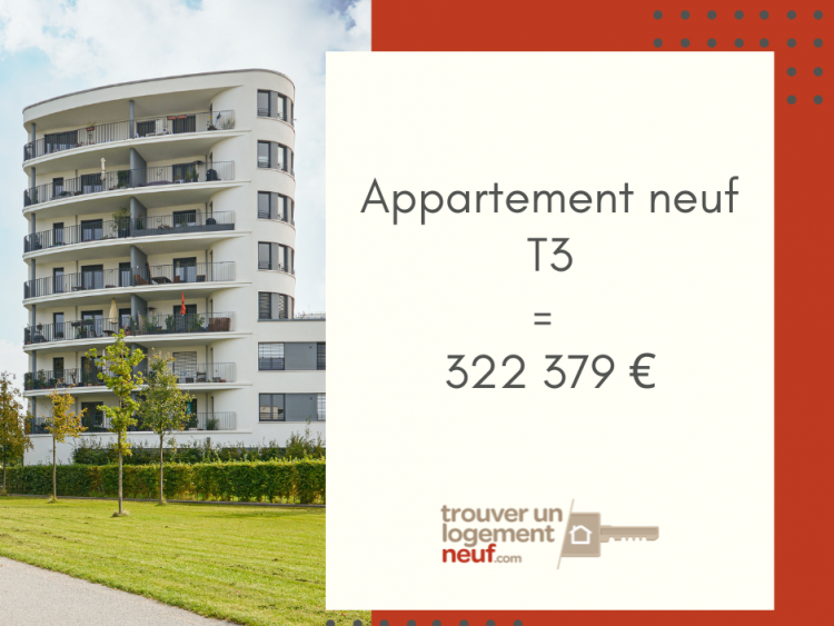 prix appartement neuf T3