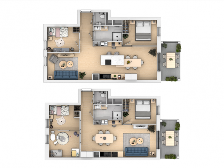 plan appartement neuf Urbat